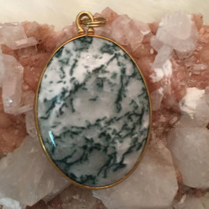 NEW~ Genuine Agate Pendant